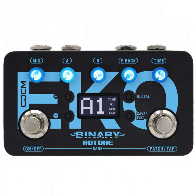 Hovedbilde Hotone Binary Eko Delay Pedal