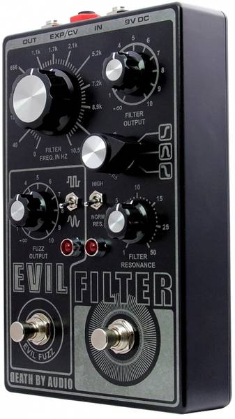 Death By Audio Evil Filter Psycho HP/BP/LP Filter w/switch Fuzz 