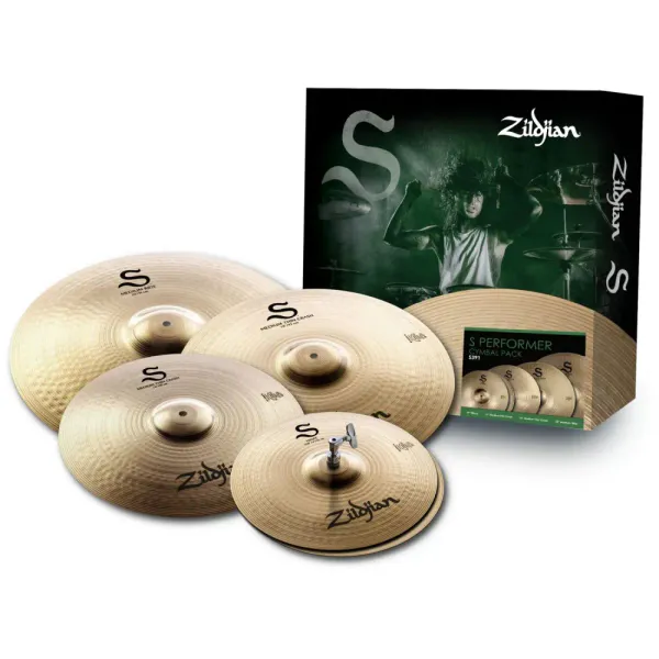 Zildjian S391 S-Family Cymbalpakke 14"HH 16+18"Crash 20"Ride