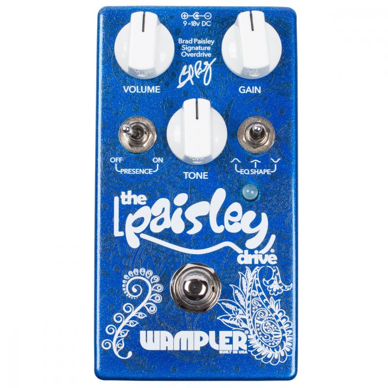 Wampler Brad Paisley Overdrive Pedal