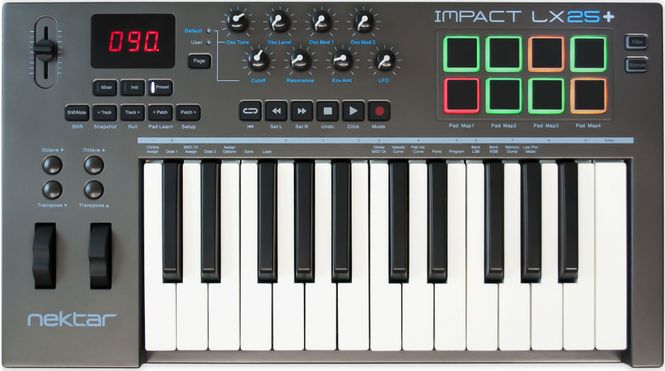 Hovedbilde Nektar Impact LX25+ MIDI ...
