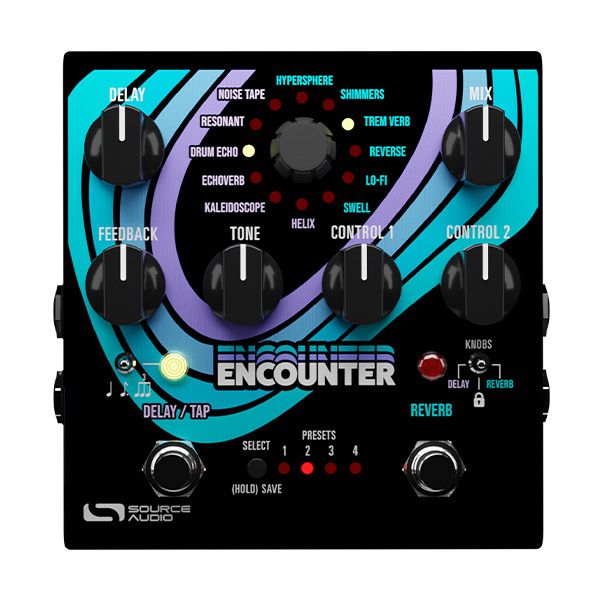 Source Audio ENCOUNTER Delay + Reverb pedal
