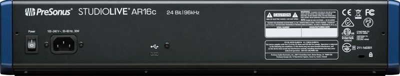 PreSonus StudioLive AR16c