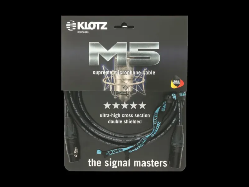 Klotz M5 Supreme Mic Kabel XLR/XLR