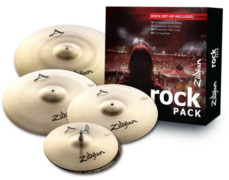 Zildjian A0801R Rock Pack Cymbalpakke