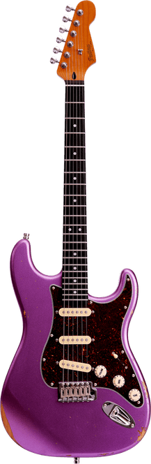 Hovedbilde Patina Guitars PS-6 Purple ...