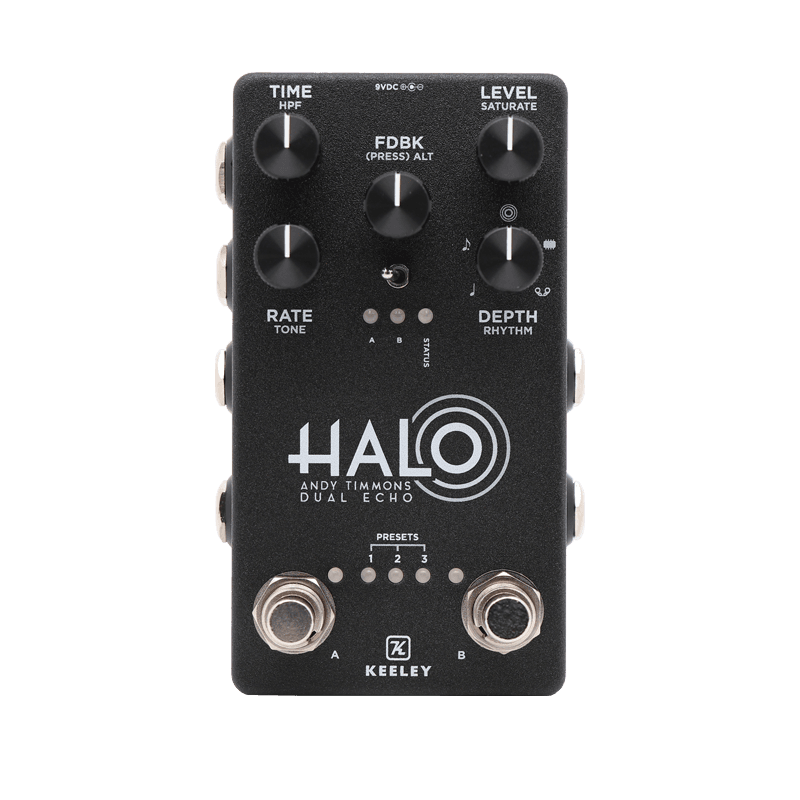 Keeley HALO Andy Timmons Dual Echo pedal